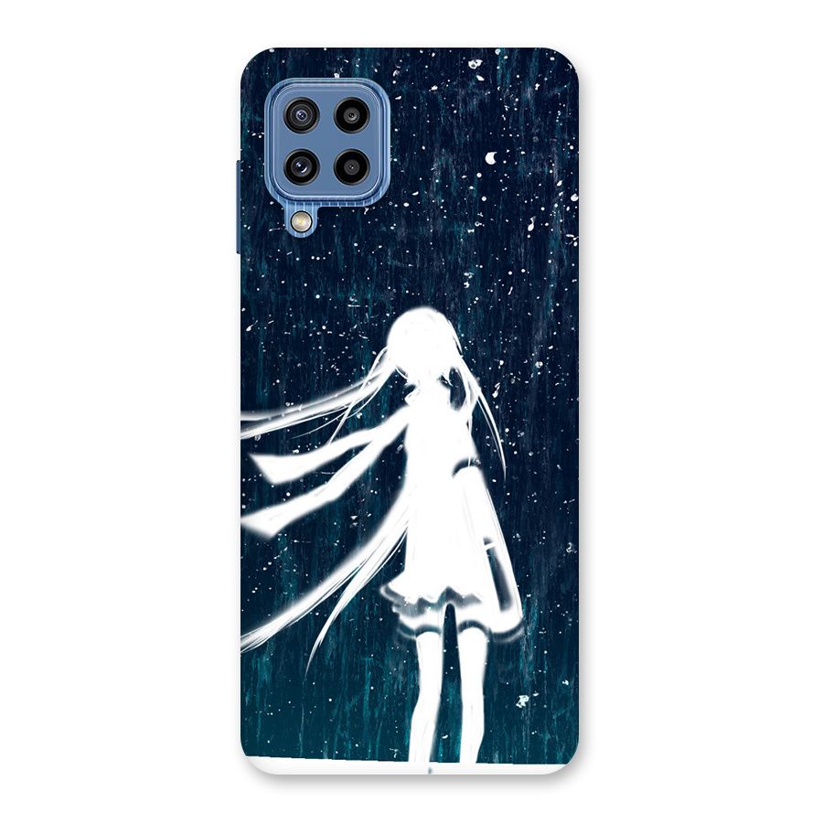 Rain White Girl Back Case for Galaxy M32