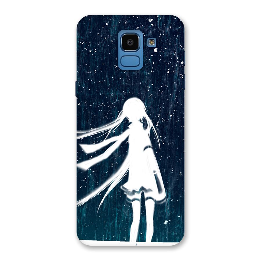 Rain White Girl Back Case for Galaxy On6