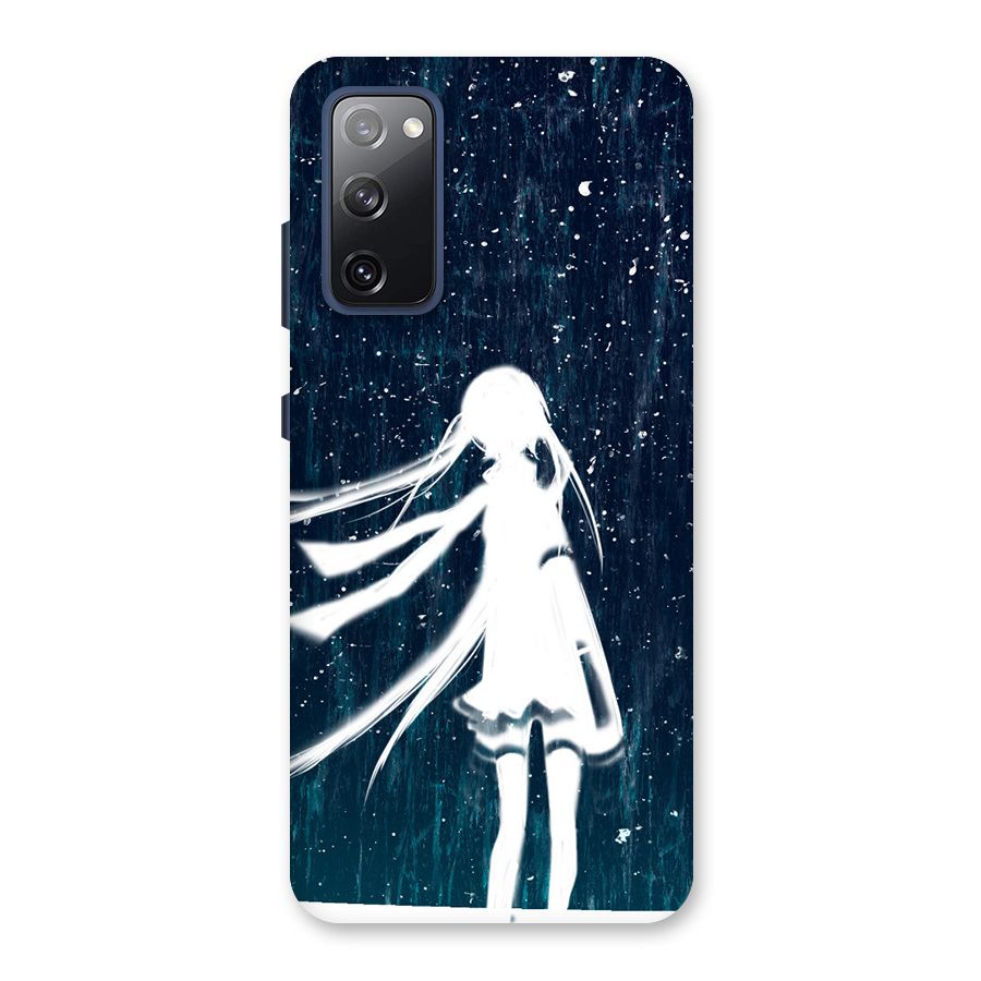 Rain White Girl Back Case for Galaxy S20 FE