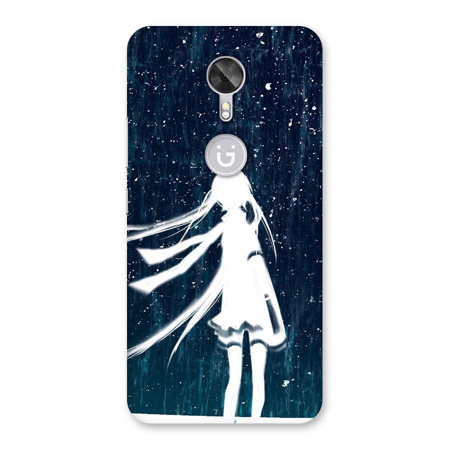 Rain White Girl Back Case for Gionee A1