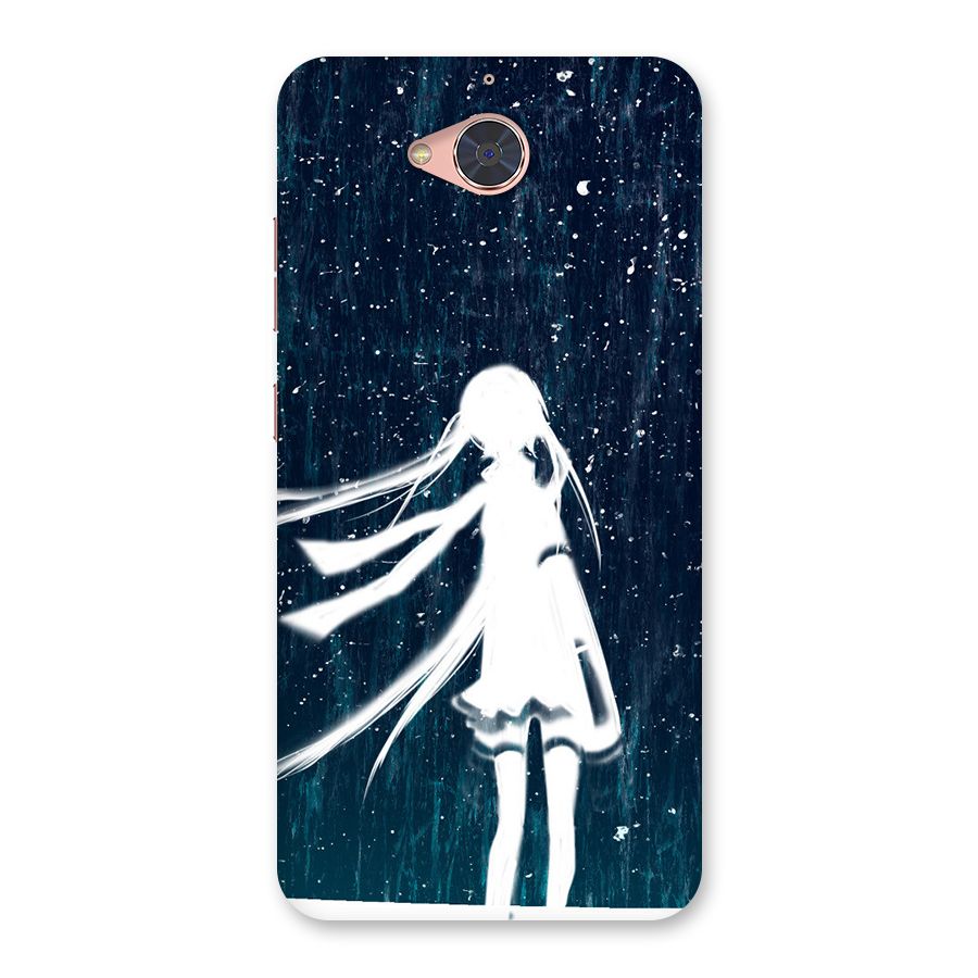 Rain White Girl Back Case for Gionee S6 Pro