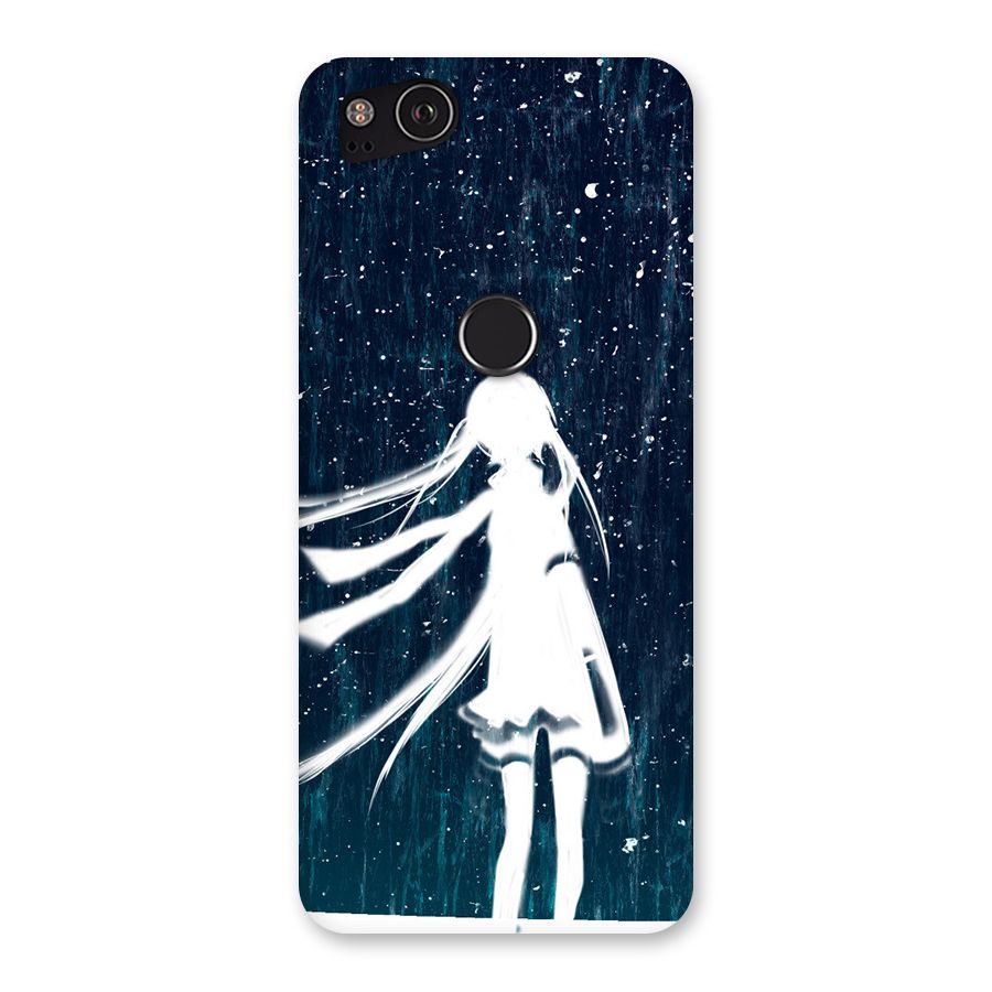 Rain White Girl Back Case for Google Pixel 2