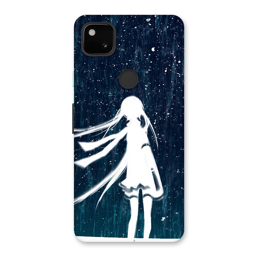 Rain White Girl Back Case for Google Pixel 4a