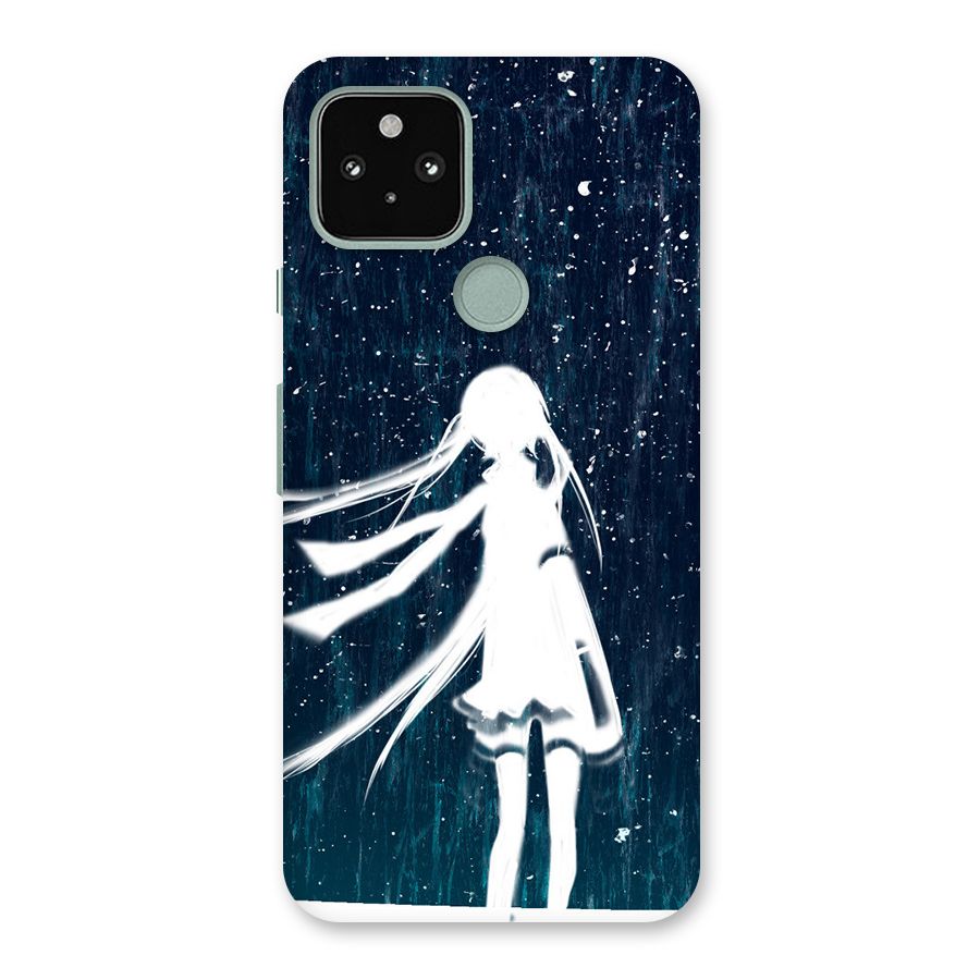 Rain White Girl Back Case for Google Pixel 5