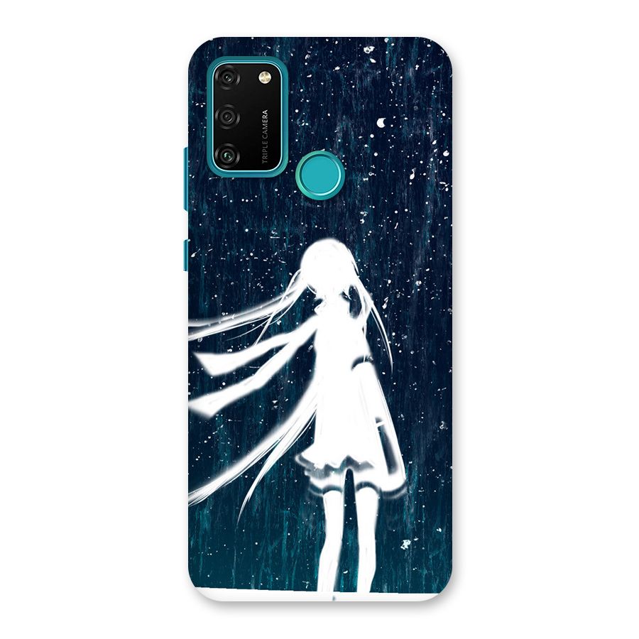 Rain White Girl Back Case for Honor 9A