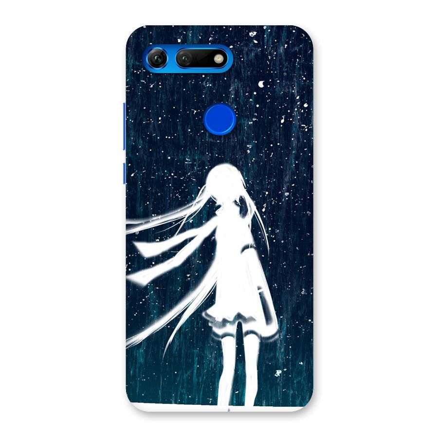 Rain White Girl Back Case for Honor View 20