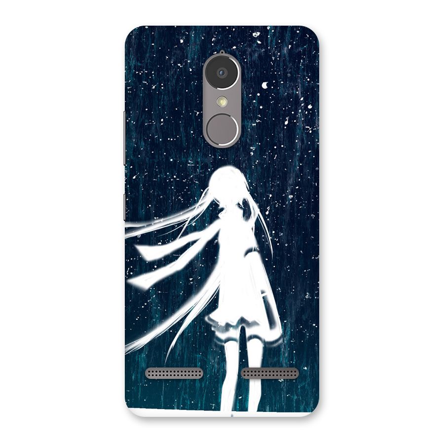 Rain White Girl Back Case for Lenovo K6 Power