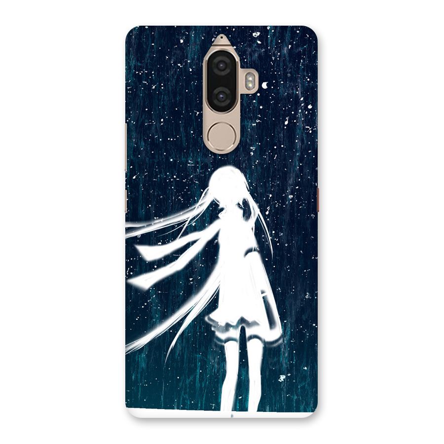 Rain White Girl Back Case for Lenovo K8 Note