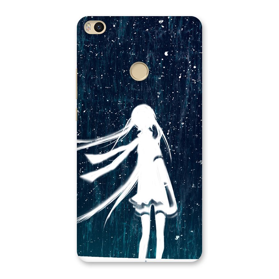 Rain White Girl Back Case for Mi Max 2