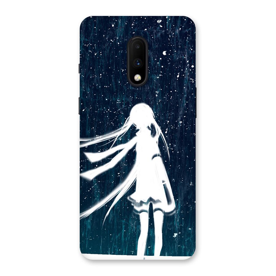 Rain White Girl Back Case for OnePlus 7