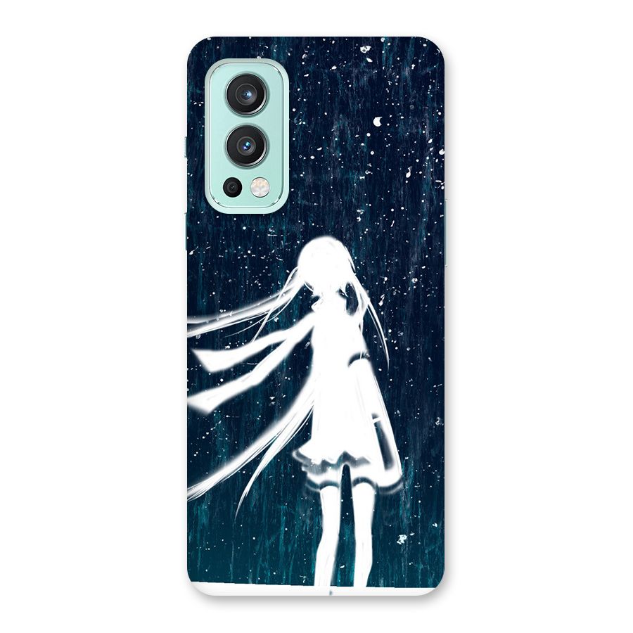 Rain White Girl Back Case for OnePlus Nord 2 5G