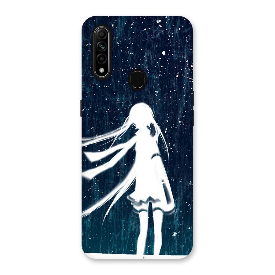 Rain White Girl Back Case for Oppo A31
