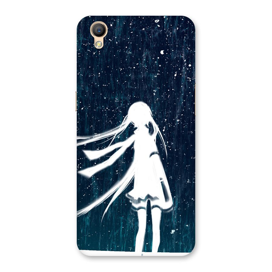 Rain White Girl Back Case for Oppo A37