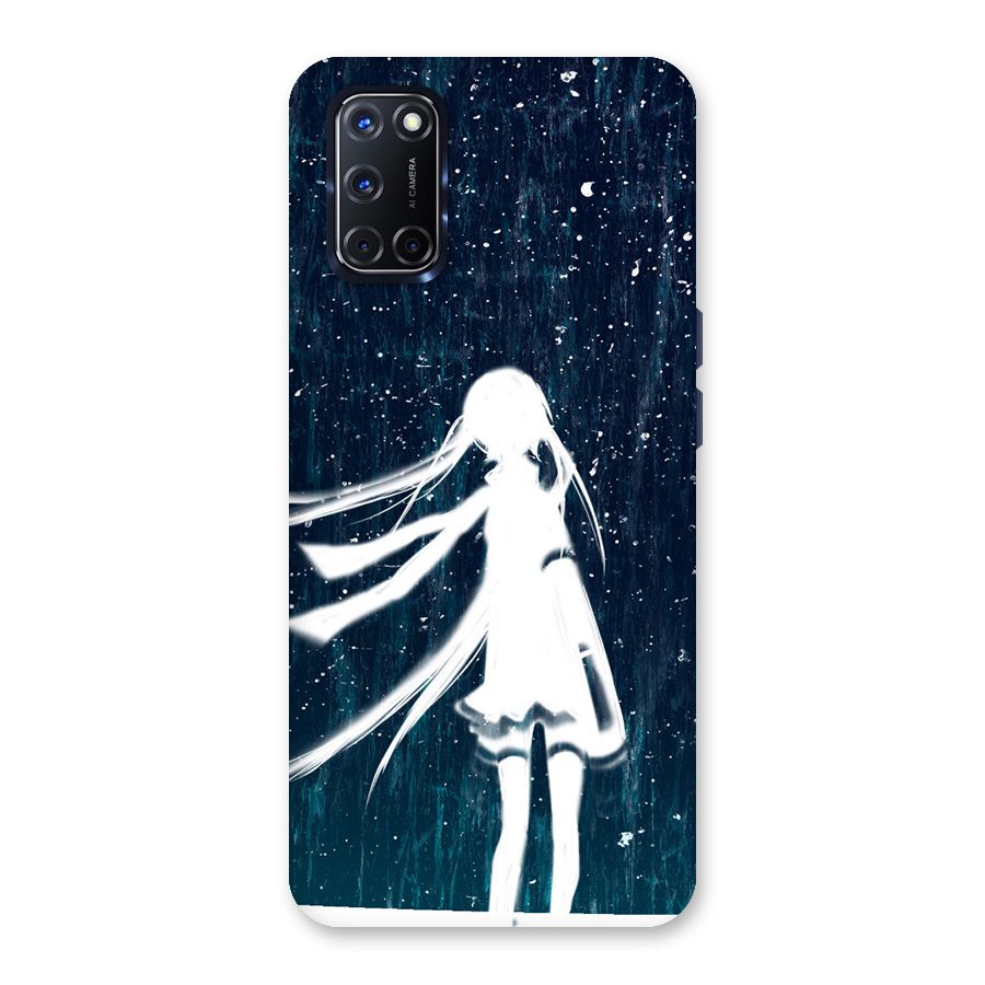 Rain White Girl Back Case for Oppo A52