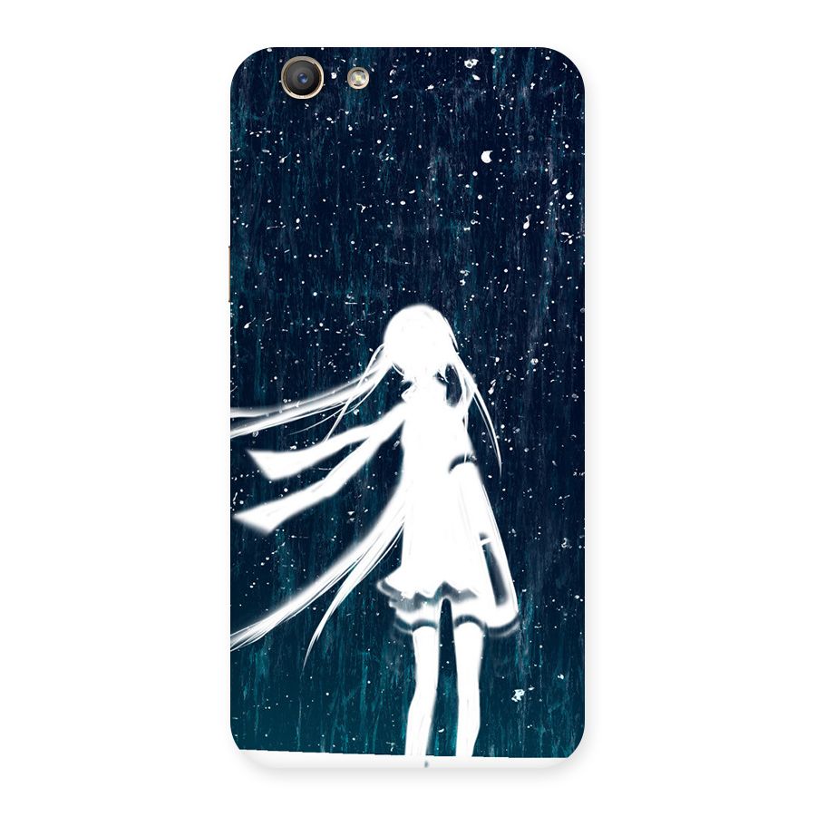 Rain White Girl Back Case for Oppo A59