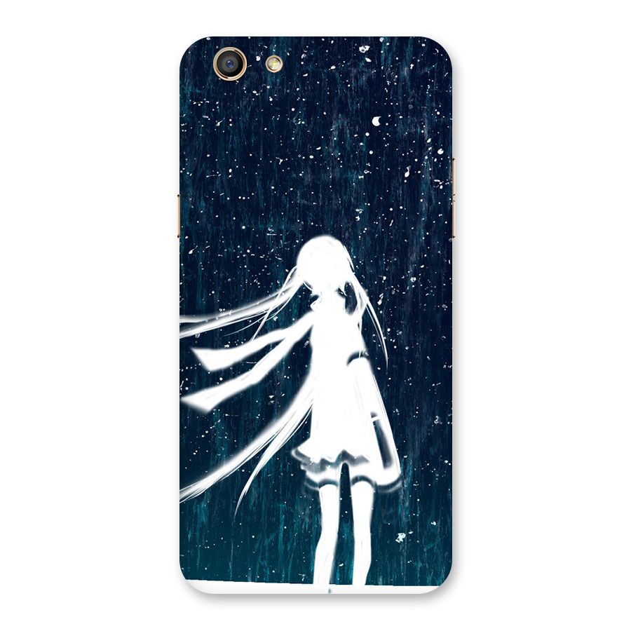 Rain White Girl Back Case for Oppo F3