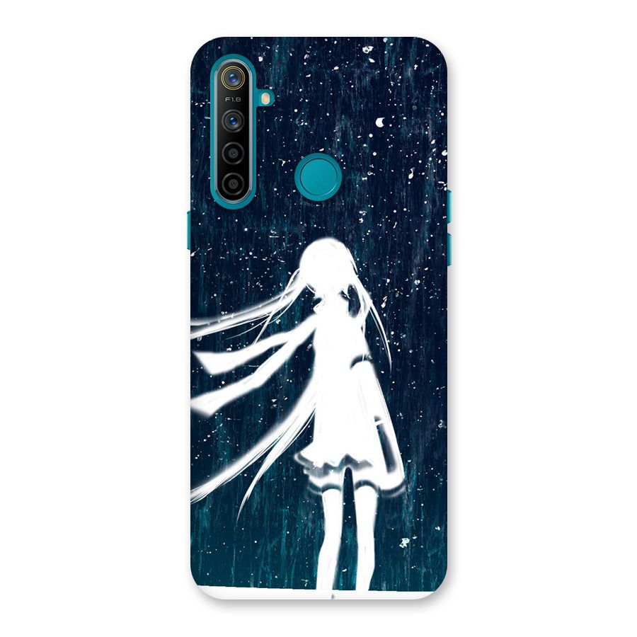 Rain White Girl Back Case for Realme 5i