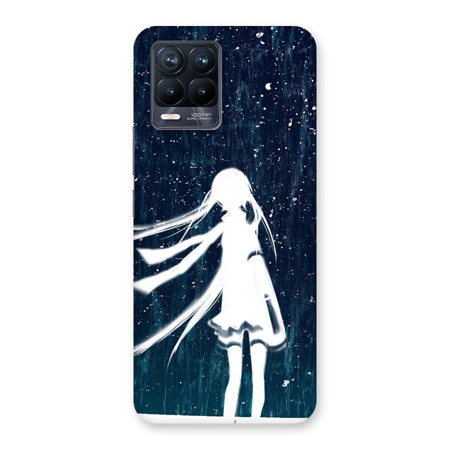 Rain White Girl Back Case for Realme 8 Pro