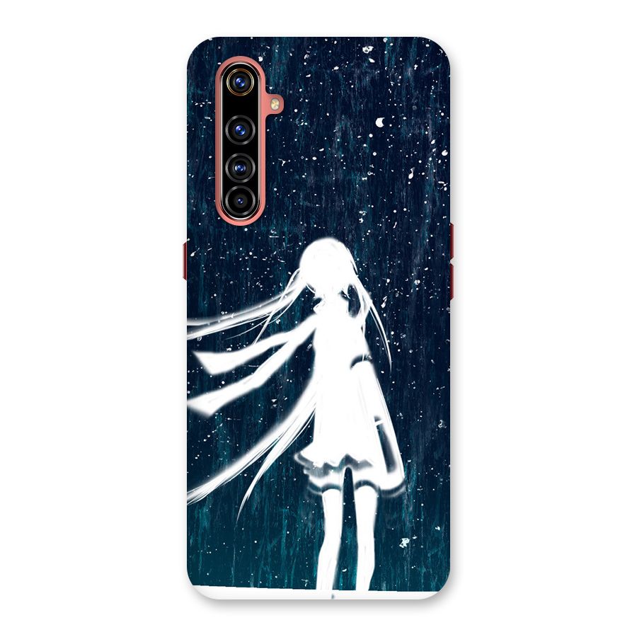 Rain White Girl Back Case for Realme X50 Pro