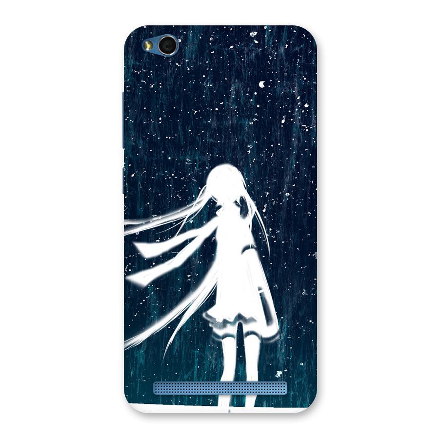 Rain White Girl Back Case for Redmi 5A