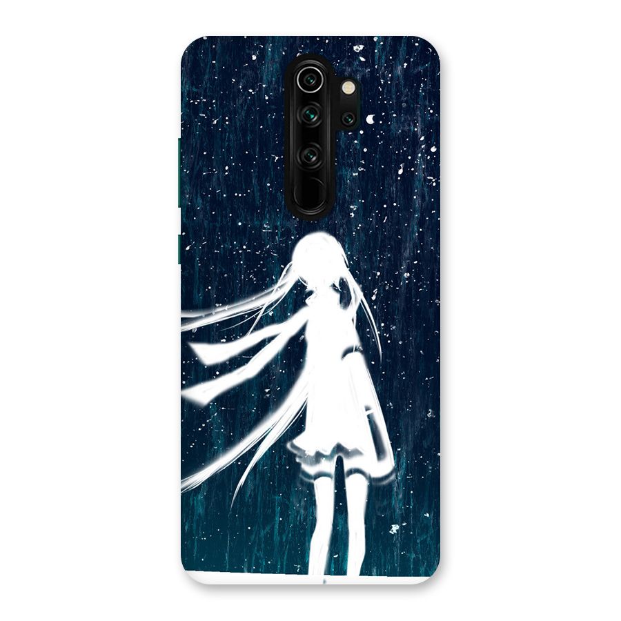 Rain White Girl Back Case for Redmi Note 8 Pro