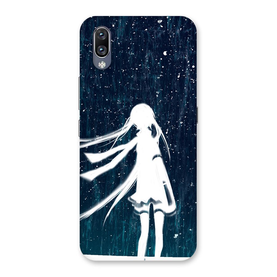 Rain White Girl Back Case for Vivo NEX