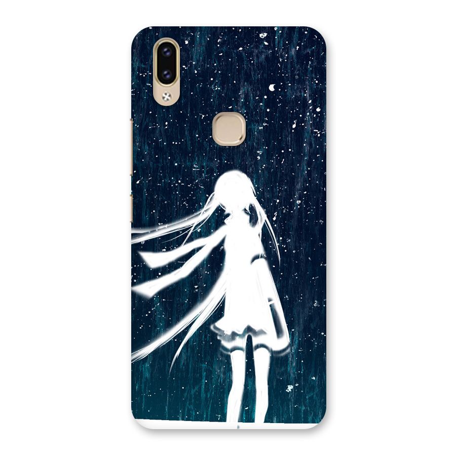 Rain White Girl Back Case for Vivo V9 Youth