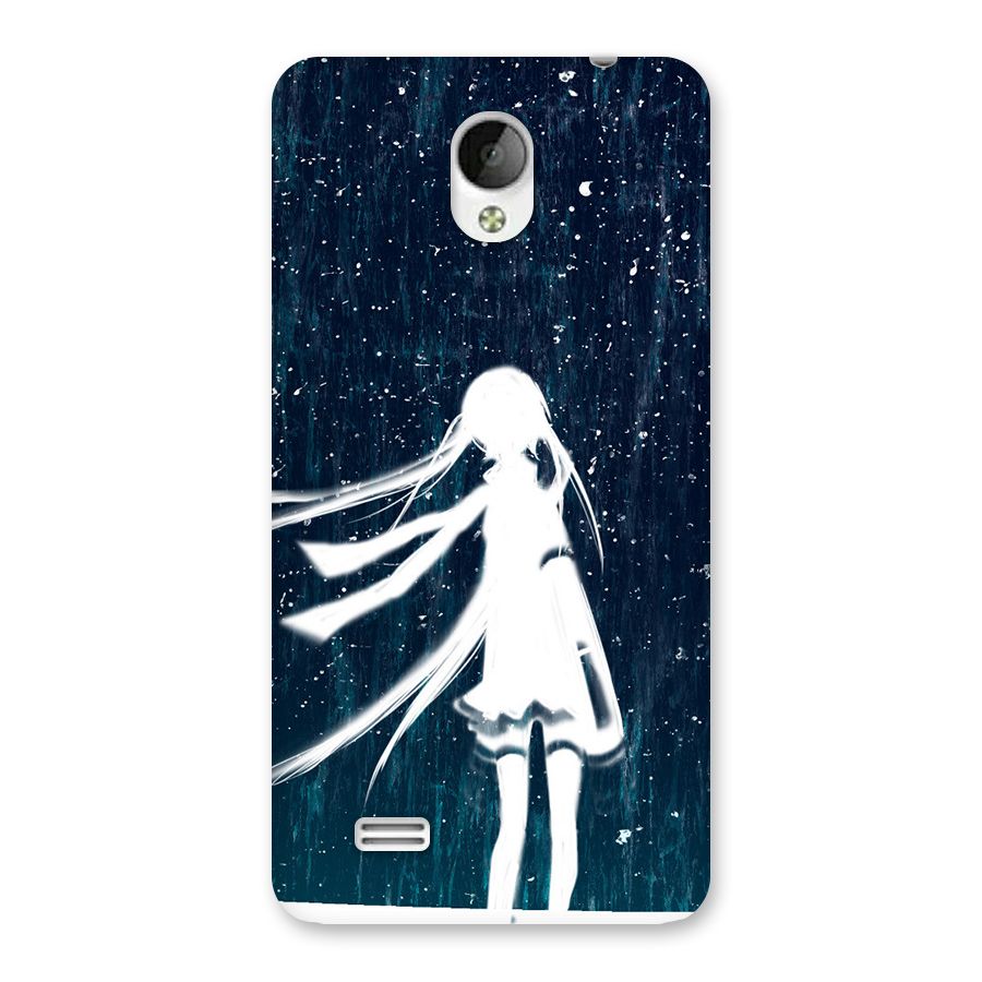 Rain White Girl Back Case for Vivo Y21