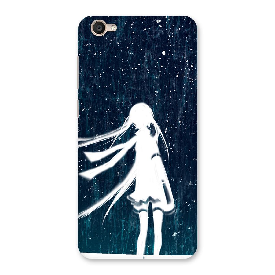 Rain White Girl Back Case for Vivo Y55s