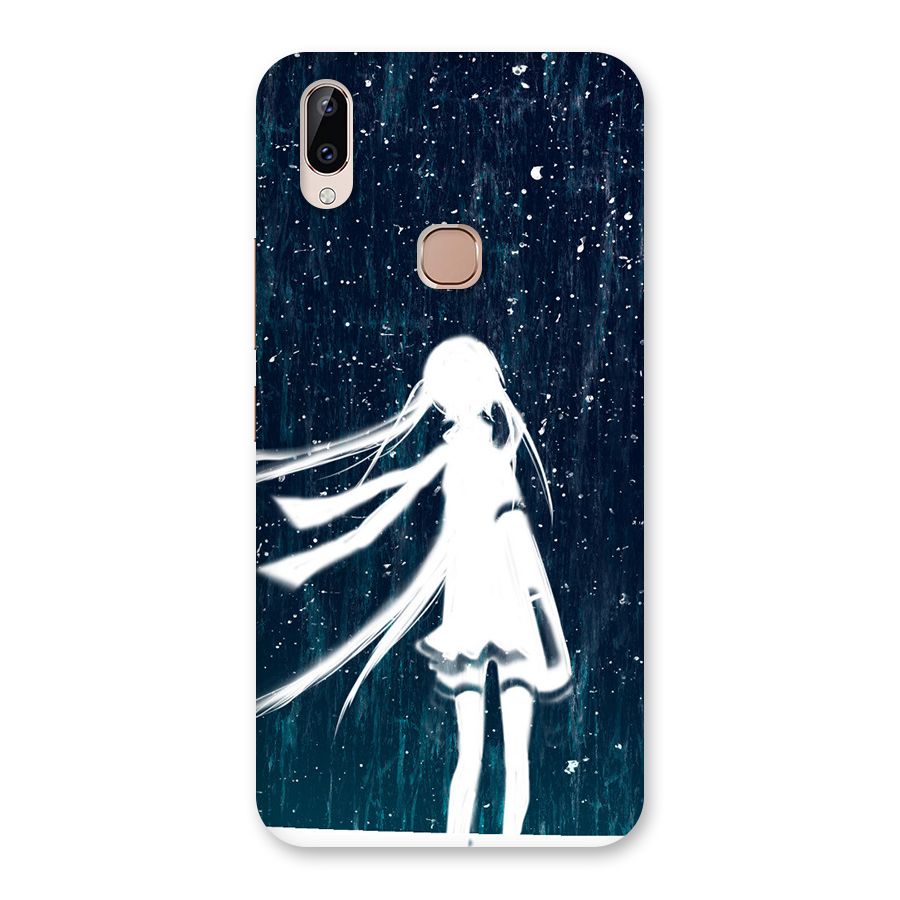 Rain White Girl Back Case for Vivo Y83 Pro