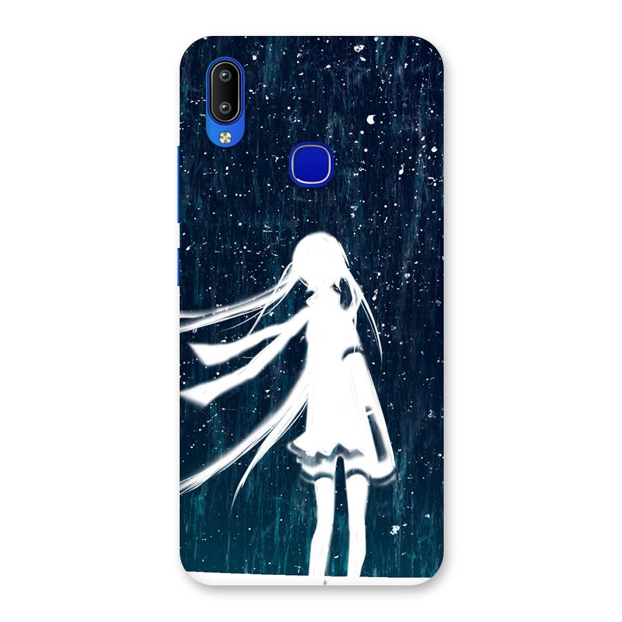 Rain White Girl Back Case for Vivo Y91