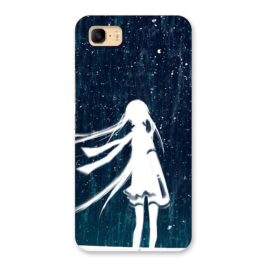 Rain White Girl Back Case for Zenfone 3s Max