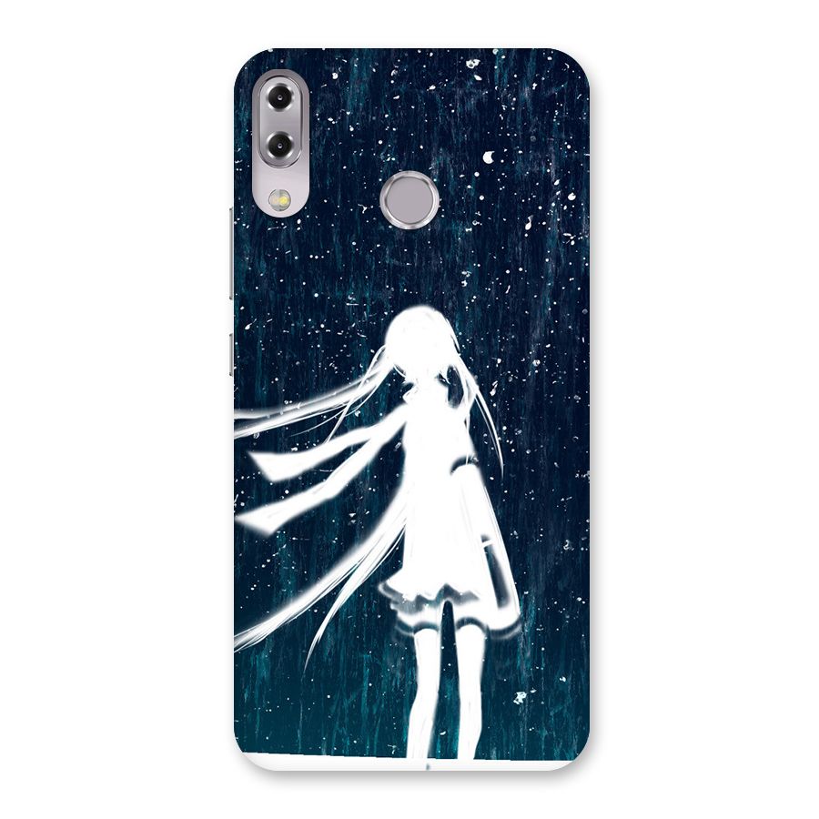 Rain White Girl Back Case for Zenfone 5Z