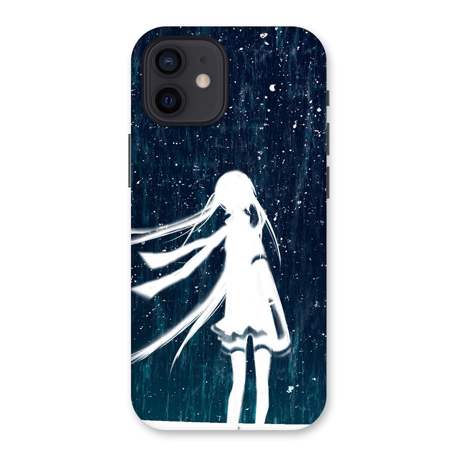 Rain White Girl Back Case for iPhone 12