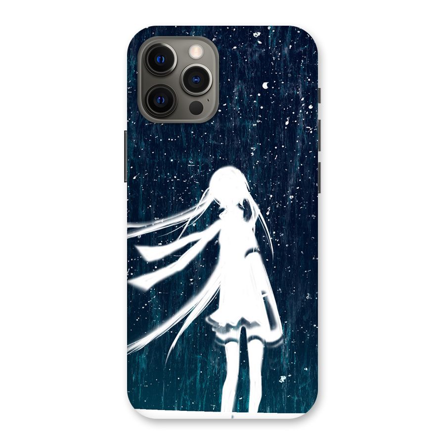 Rain White Girl Back Case for iPhone 12 Pro Max