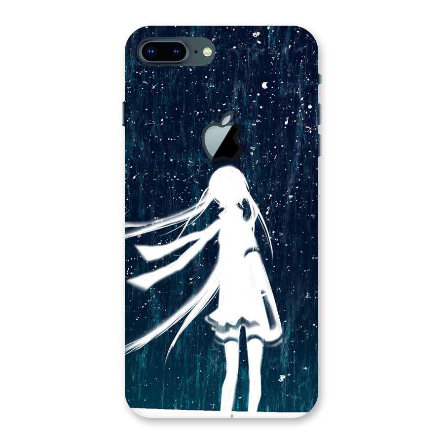 Rain White Girl Back Case for iPhone 7 Plus Apple Cut