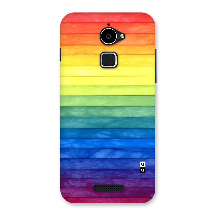 Rainbow Colors Stripes Back Case for Coolpad Note 3 Lite