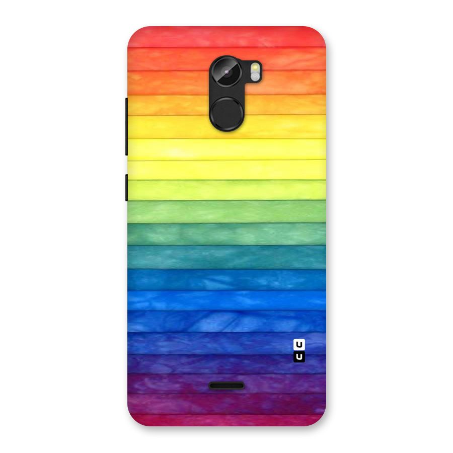 Rainbow Colors Stripes Back Case for Gionee X1