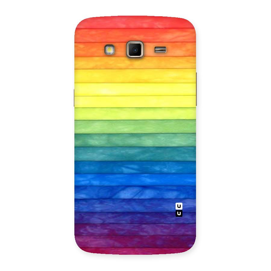 Rainbow Colors Stripes Back Case for Samsung Galaxy Grand 2