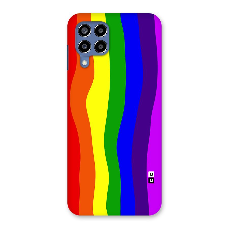 Rainbow Curves Back Case for Galaxy M53 5G