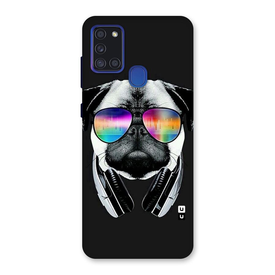 Rainbow Dog Swag Back Case for Galaxy A21s