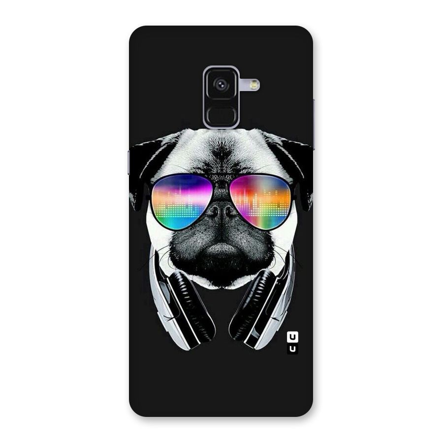 Rainbow Dog Swag Back Case for Galaxy A8 Plus