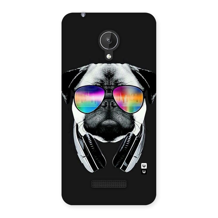 Rainbow Dog Swag Back Case for Micromax Canvas Spark Q380