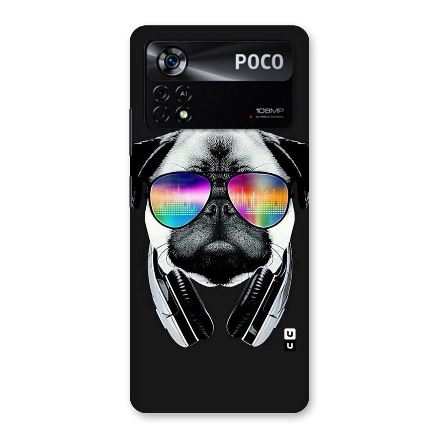 Rainbow Dog Swag Back Case for Poco X4 Pro 5G