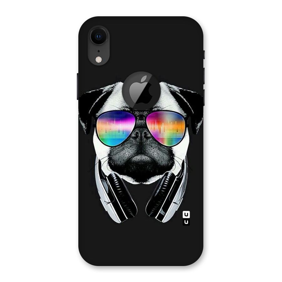 Rainbow Dog Swag Back Case for iPhone XR Logo Cut