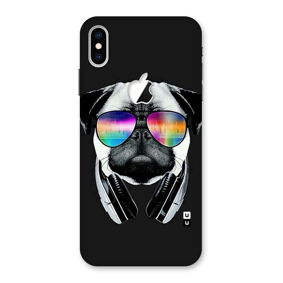 Rainbow Dog Swag Back Case for iPhone XS Max Apple Cut