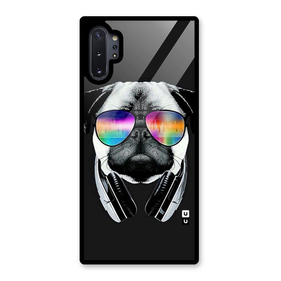 Rainbow Dog Swag Glass Back Case for Galaxy Note 10 Plus