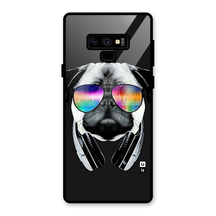 Rainbow Dog Swag Glass Back Case for Galaxy Note 9