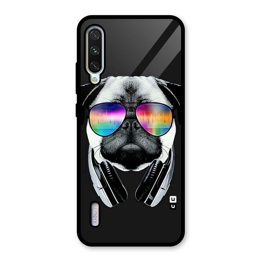 Rainbow Dog Swag Glass Back Case for Mi A3