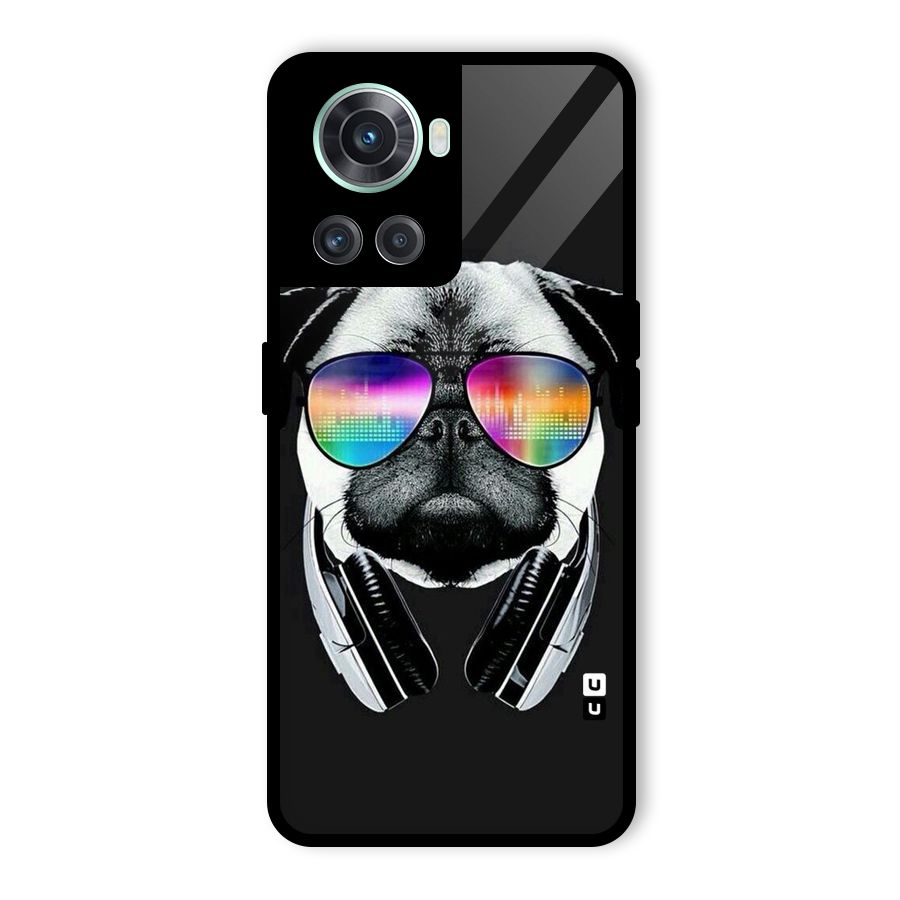 Rainbow Dog Swag Glass Back Case for OnePlus 10R